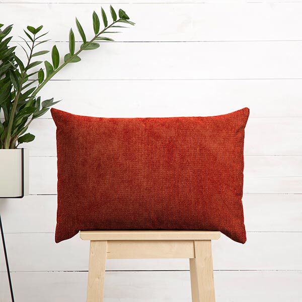 Bekledingsstof Corduroy-look golven – terracotta, image number 7