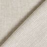 Linnen-katoen-mix Smalle strepen – licht taupe/wit,  thumbnail number 4