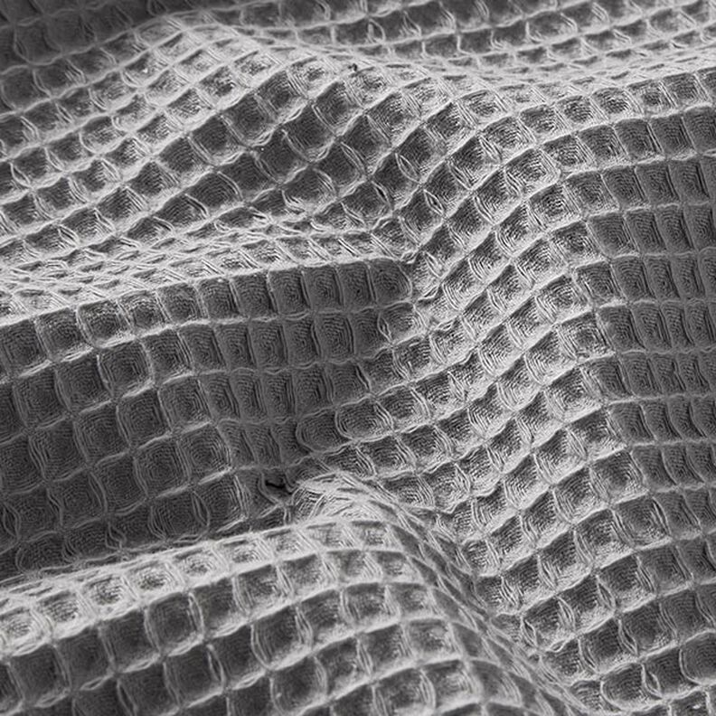 Wafelpiqué – grijs,  image number 2