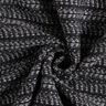 Mantelstof scheerwolmix Lurex melange – anthraciet,  thumbnail number 4