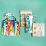 Tassen Panel Canvas Palmblad en maan – lichtgrijs,  thumbnail number 10