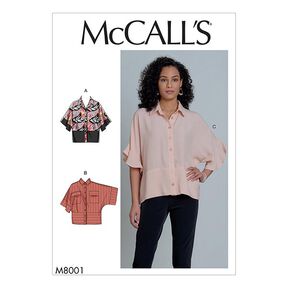 Blouse, McCall´s 8001| 32-40, 