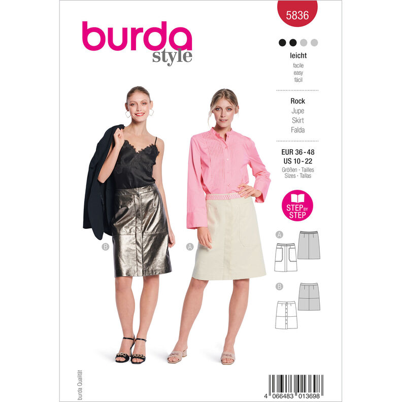 Rok | Burda 5836 | 36-48,  image number 1