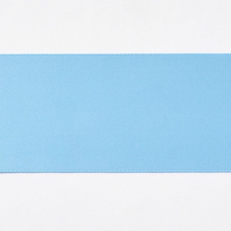 Satijnband [50 mm] – babyblauw,  image number 1
