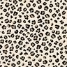 Sweatshirt geruwd Luipaardprint | Poppy Fabrics – creme/anemoon,  thumbnail number 1