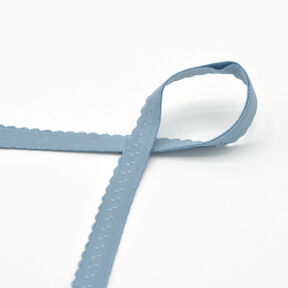 Elastisch boordband kant [20 mm] – licht jeansblauw, 