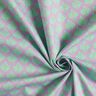 Gecoate katoen abstracte vakken – pastelviolet/mint,  thumbnail number 3