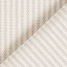 Decostof Jacquard Subtiele strepen – donkerbeige,  thumbnail number 3