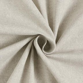 Decostof half panama Chambray gerecycled – zilvergrijs/natuur, 