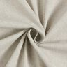 Decostof half panama Chambray gerecycled – zilvergrijs/natuur,  thumbnail number 1