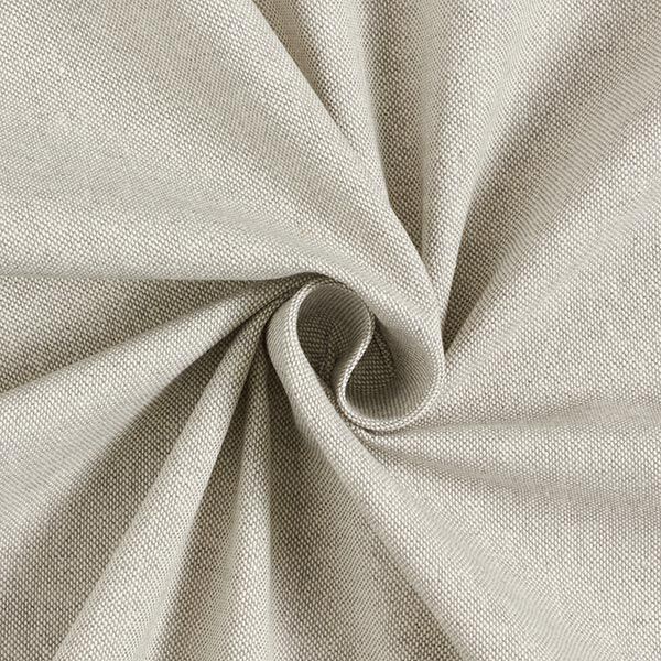 Decostof half panama Chambray gerecycled – zilvergrijs/natuur,  image number 1