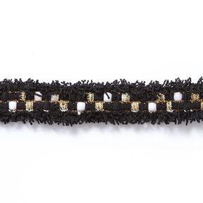 Tweedboord [20 mm] – zwart/goud, 