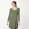 Ribjersey effen – olijf,  thumbnail number 10