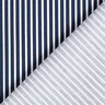Katoenpopeline Strepen – marineblauw/wit,  thumbnail number 4