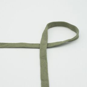 Plat snoer Capuchon Katoen [15 mm] – kaki, 