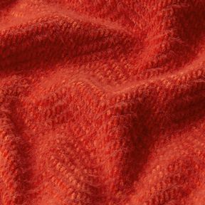 Mantelstof Visgraat – koraal, 