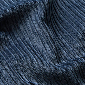 Fancy rib breed en smal – marineblauw, 