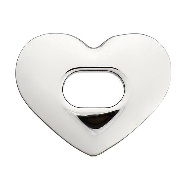 Tassensluiting Hart – zilver metalen, image number 3