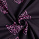 Alpenfleece Origami-wolf  – zwart/neon pink,  thumbnail number 3