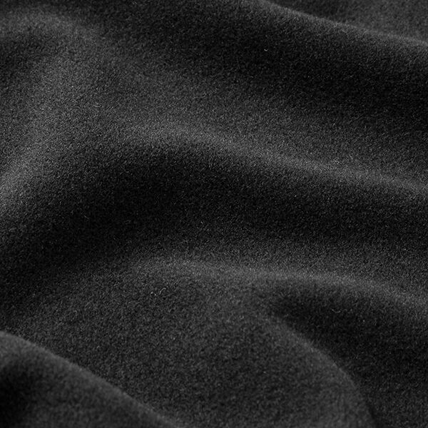 Mantelpluis met gerecyclede wol – zwart,  image number 2