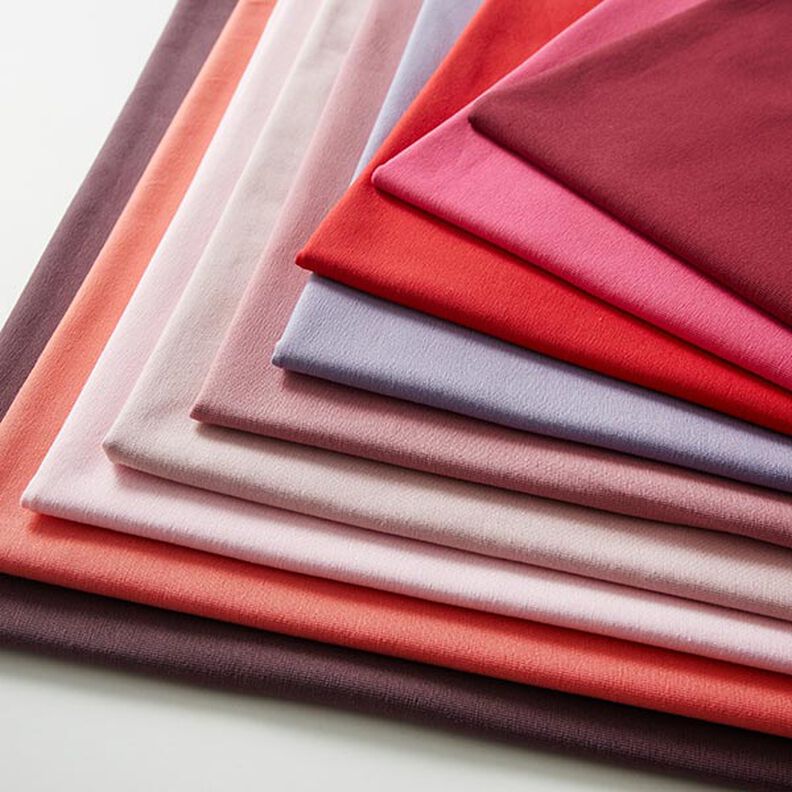 Katoenjersey medium effen – bordeauxrood,  image number 11