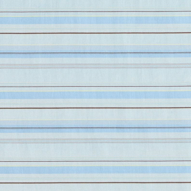 Katoen-viscosemix strepen – zilverblauw, image number 1