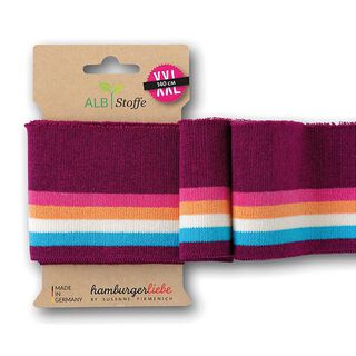 GOTS Biologische boordstof CUFF ME COLLEGE [140 cm | 7,5 cm] | Albstoffe | Hamburger Liebe, 