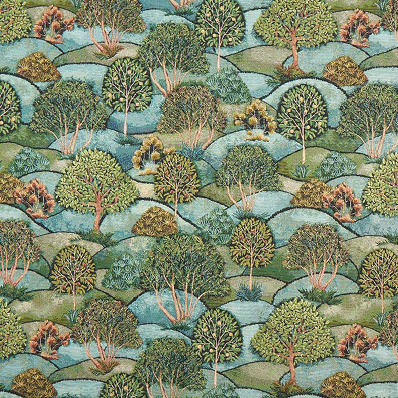 Decostof Gobelin Landschapsschilderij – groen,  image number 1