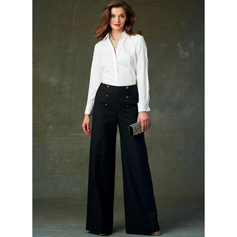 High-waisted broek, Very Easy Vogue9282 | 32 - 48,  image number 2