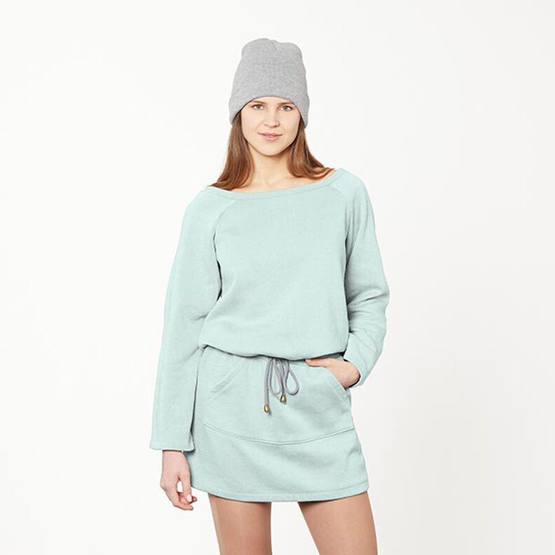 Sweatshirt geruwd – pastelgroen,  image number 7