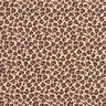 Katoenen stof Cretonne Luipaard klein – beige/bruin,  thumbnail number 1
