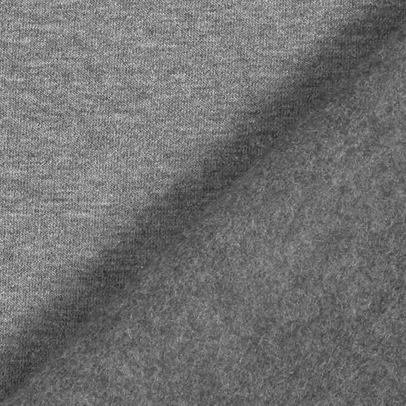 Licht katoenen sweatstof mix – donkergrijs,  image number 5