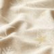Decostof half panama Glinsterende sterren – goud/wit,  thumbnail number 2