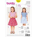 kindershirt / rok, Burda 9364, 