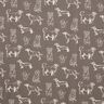 Decostof Canvas Honden – donkergrijs/creme,  thumbnail number 1