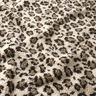 Teddy pluche Luipaardprint – lichtbeige/duingeel,  thumbnail number 2