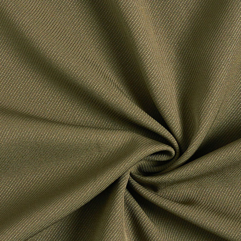 Stretch broekstof effen – donkergrenen,  image number 3