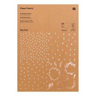 Kraftpapier blok Kerstmis | Rico Design, 