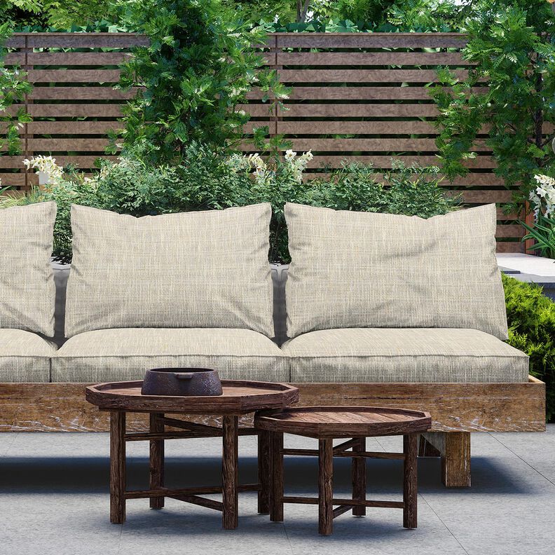 Outdoorstof Structuur melange – cashew,  image number 6