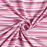 Katoenjersey Ringletstrepen – lila/pink,  thumbnail number 3