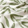 Decostof Half panama Minimalistische bladeren – pijn/natuur,  thumbnail number 2