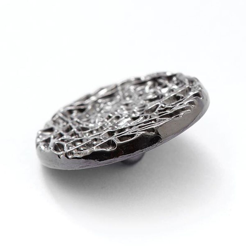 Metalen knoop meteoor  – zilver metalen,  image number 2