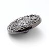 Metalen knoop meteoor  – zilver metalen,  thumbnail number 2