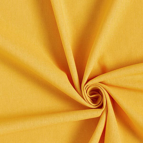 Viscose-linnen-mix Effen – zonnegeel,  image number 1