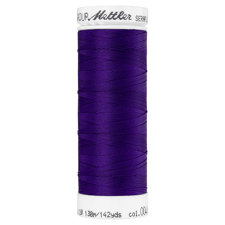 Seraflex naaigaren voor elastische naden (0046) | 130 m | Mettler – aubergine,  image number 1