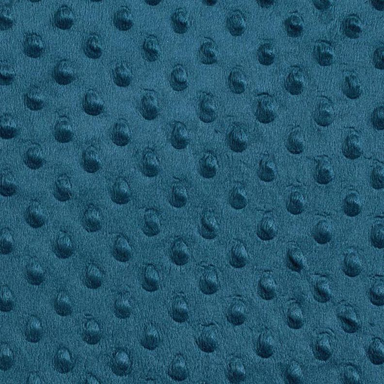 Gezellige fleece reliëfpunten – petroleum,  image number 1