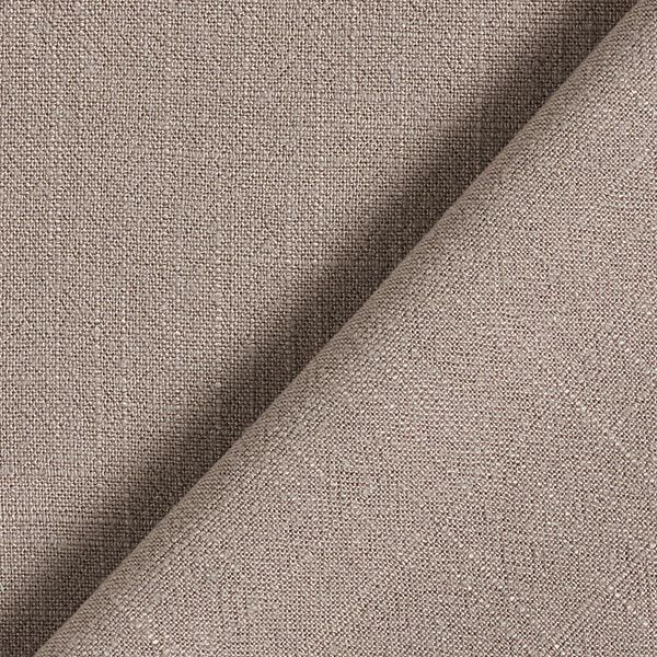 Viscose-linnen-stof – taupe,  image number 4