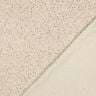 Tricot bouclé Pailletten Effen | Poppy Fabrics – cashew,  thumbnail number 5