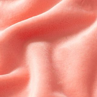 Nicki fleece effen – koraal, 