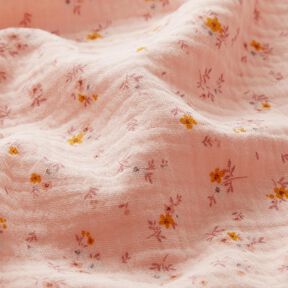 Mousseline/dubbel gehaakte stoffen romantische bloemen – roos, 
